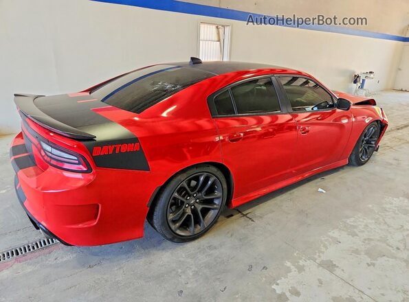 2C3CDXCT1MH594717 2021 DODGE CHARGER Red უკანა მარჯვენა