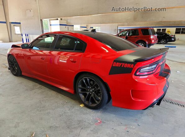 2C3CDXCT1MH594717 2021 DODGE CHARGER Red უკანა მარცხენა