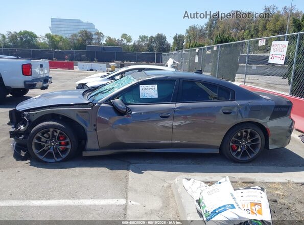2C3CDXCT1MH595155 2021 DODGE CHARGER Серый 
