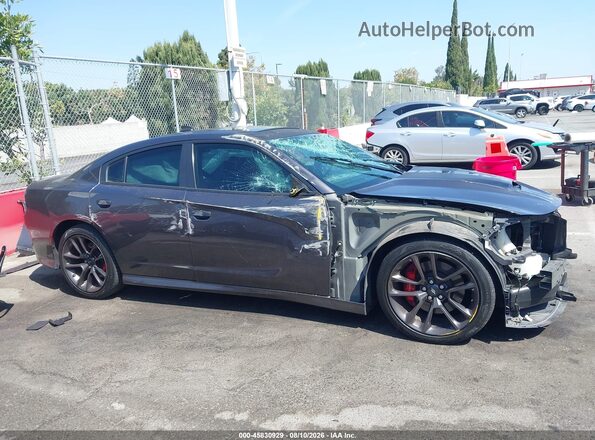 2C3CDXCT1MH595155 2021 DODGE CHARGER Серый Панорамный вид салона 360°