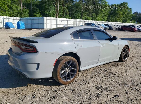 2C3CDXCT1MH632897 2021 DODGE CHARGER Синий Задняя правая четверть