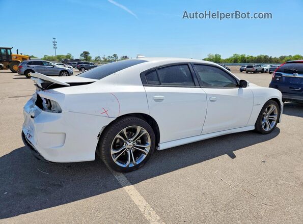 2C3CDXCT1NH109770 2022 DODGE CHARGER White Հետևի աջ