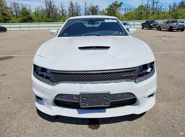 2C3CDXCT1NH109770 2022 DODGE CHARGER White Դիմացի տեսք