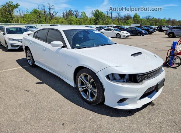 2C3CDXCT1NH109770 2022 DODGE CHARGER White Առջևի աջ