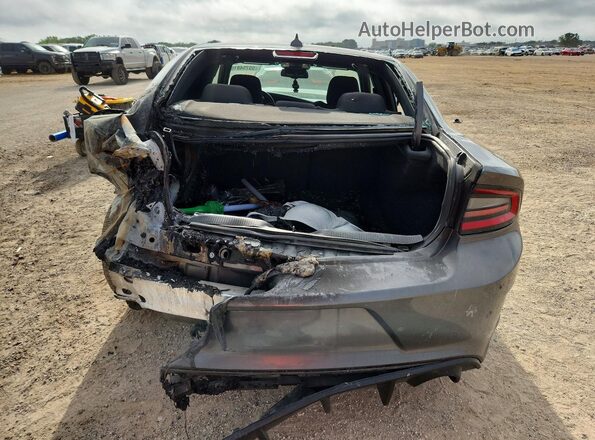 2C3CDXCT1NH145412 2022 DODGE CHARGER Gray Vista trasera