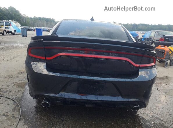 2C3CDXCT1NH225227 2022 DODGE CHARGER Black Widok z tyłu