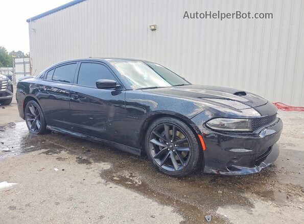 2C3CDXCT1NH225227 2022 DODGE CHARGER Black Przód prawy