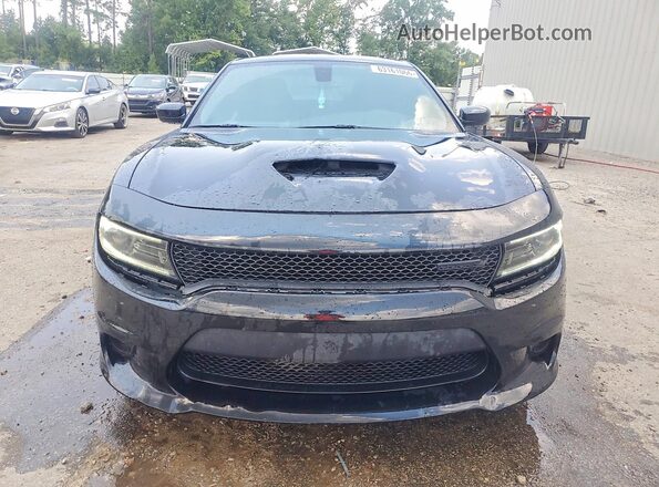 2C3CDXCT1NH225227 2022 DODGE CHARGER Black Widok z przodu