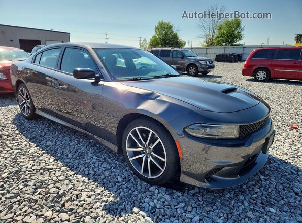 2C3CDXCT1PH583012 2023 DODGE CHARGER Серый Передняя правая четверть