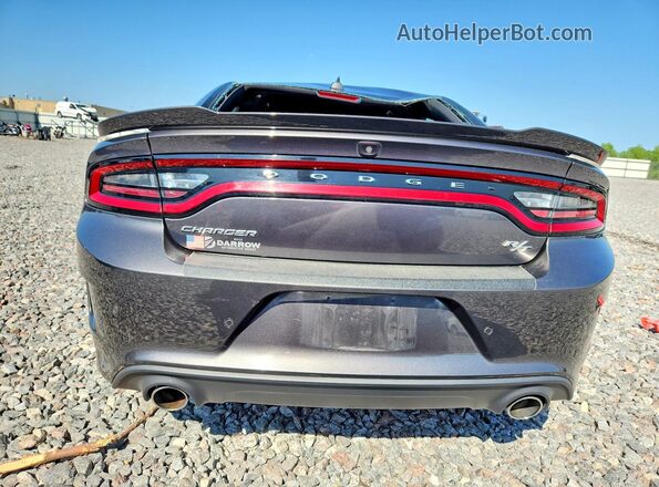 2C3CDXCT1PH583012 2023 DODGE CHARGER Серый Вид сзади
