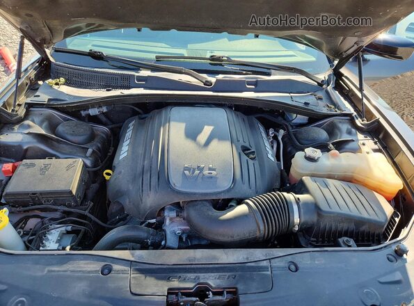 2C3CDXCT1PH583012 2023 DODGE CHARGER Серый Вид задней части салона