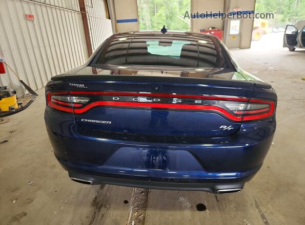 2C3CDXCT2GH241567 2016 DODGE CHARGER Синий Вид сзади