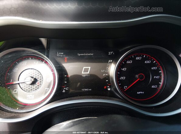 2C3CDXCT2HH510300 2017 DODGE CHARGER Черный Вид задних сидений