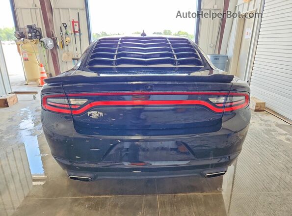 2C3CDXCT2HH511169 2017 DODGE CHARGER Black Widok z tyłu