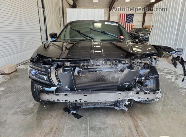 2C3CDXCT2HH511169 2017 DODGE CHARGER Black Widok wnętrza 360 stopni
