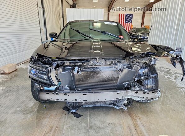 2C3CDXCT2HH511169 2017 DODGE CHARGER Black Widok z przodu