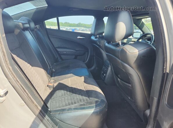 2C3CDXCT2HH565975 2017 DODGE CHARGER Gray Vista de los asientos traseros