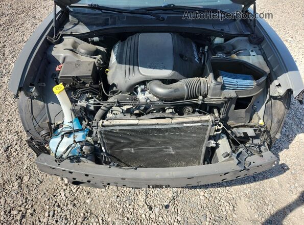 2C3CDXCT2HH565975 2017 DODGE CHARGER Gray Vista interior trasera
