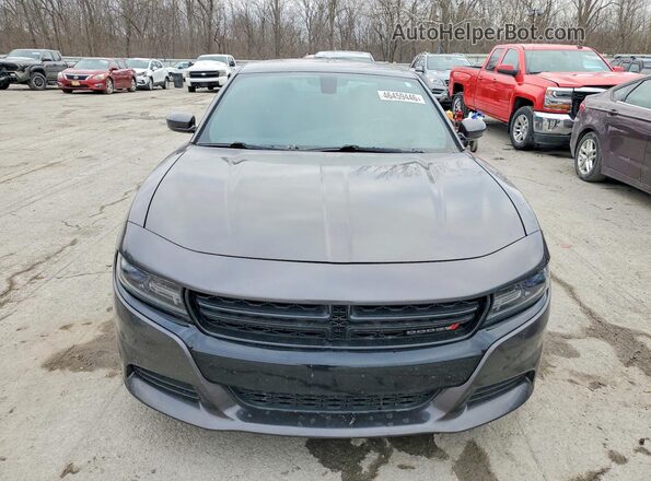 2C3CDXCT2HH598703 2017 DODGE CHARGER Серый Вид спереди