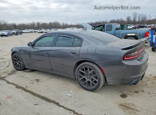 2C3CDXCT2HH598703 2017 DODGE CHARGER Серый Задняя левая четверть