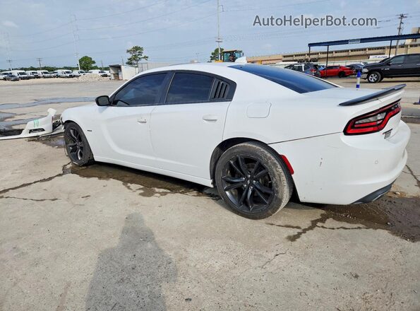 2C3CDXCT2HH642392 2017 DODGE CHARGER Белый Задняя левая четверть