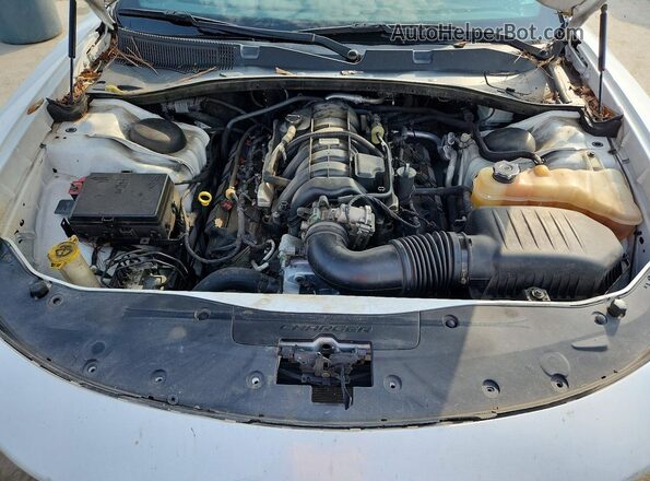 2C3CDXCT2HH642392 2017 DODGE CHARGER Белый Вид задней части салона
