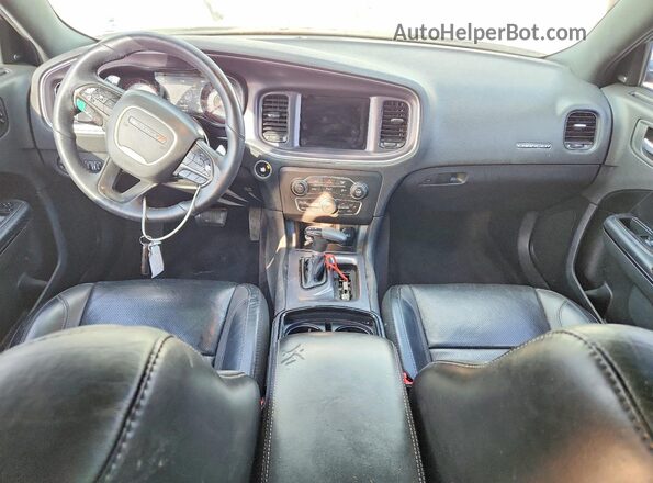 2C3CDXCT2HH642392 2017 DODGE CHARGER Белый Вид панели приборов