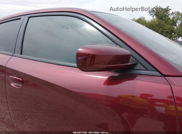2C3CDXCT2JH134655 2018 DODGE CHARGER Темно-бордовый Вид спереди