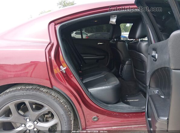 2C3CDXCT2JH134655 2018 DODGE CHARGER Темно-бордовый Вид наклейки с VIN-кодом