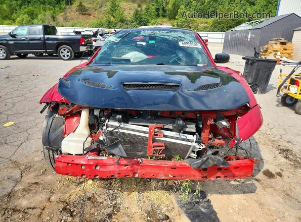 2C3CDXCT2JH260563 2018 DODGE CHARGER Красный Вид спереди