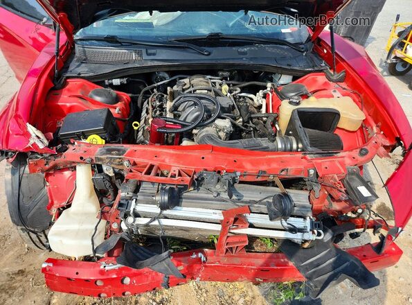 2C3CDXCT2JH260563 2018 DODGE CHARGER Красный Вид задней части салона