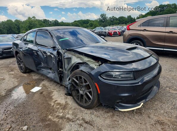 2C3CDXCT2KH704820 2019 DODGE CHARGER Серый Передняя правая четверть