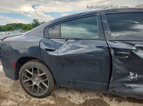 2C3CDXCT2KH704820 2019 DODGE CHARGER Серый Вид задних сидений