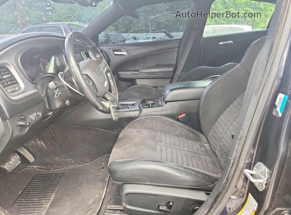 2C3CDXCT2KH704820 2019 DODGE CHARGER Серый Вид салона спереди