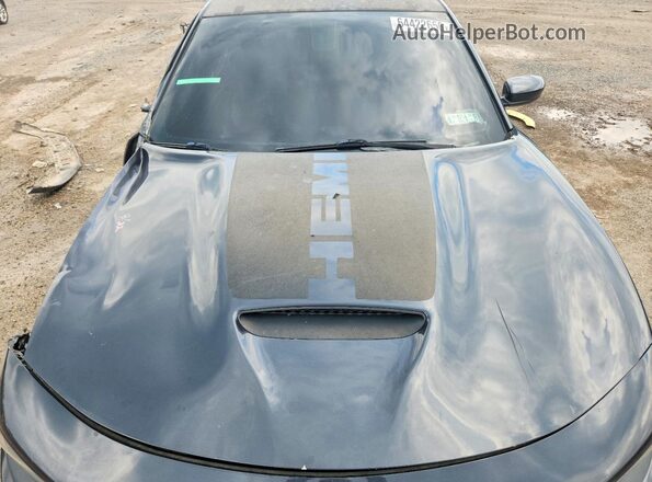 2C3CDXCT2KH704820 2019 DODGE CHARGER Серый Вид задней части салона