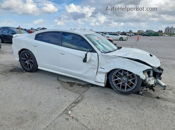 2C3CDXCT2KH754178 2019 DODGE CHARGER White Front right