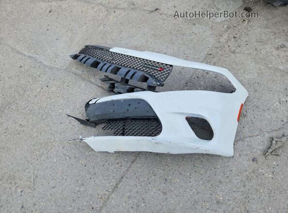 2C3CDXCT2KH754178 2019 DODGE CHARGER White Engine compartment view