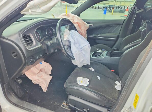 2C3CDXCT2KH754178 2019 DODGE CHARGER White Front interior view