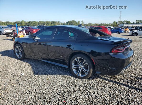 2C3CDXCT2LH126767 2020 DODGE CHARGER Black Tył lewy