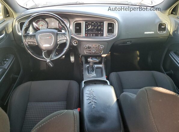 2C3CDXCT2LH126767 2020 DODGE CHARGER Black Widok deski rozdzielczej