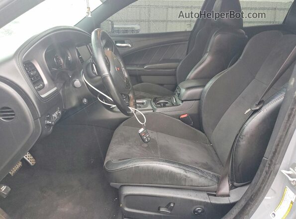2C3CDXCT2MH674835 2021 DODGE CHARGER Gray წინა სალონის ხედი