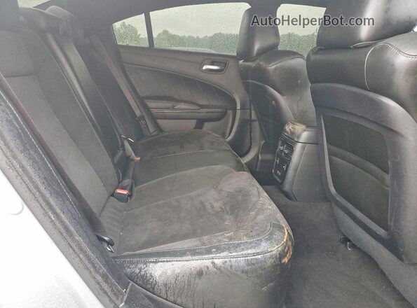 2C3CDXCT2MH674835 2021 DODGE CHARGER Gray უკანა სავარძლების ხედი