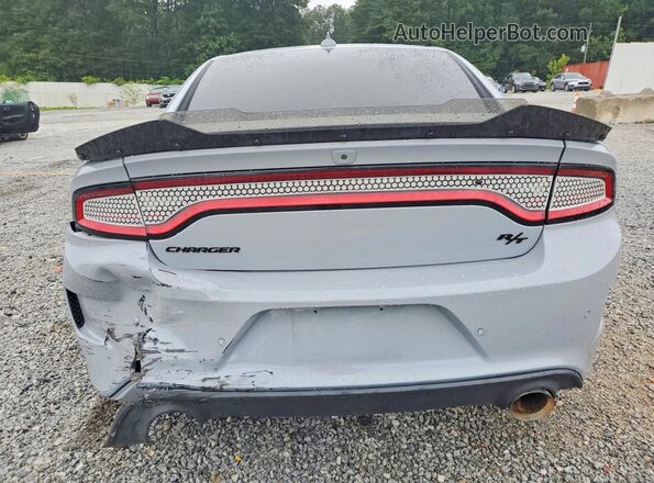 2C3CDXCT2MH674835 2021 DODGE CHARGER Gray უკანა ხედი