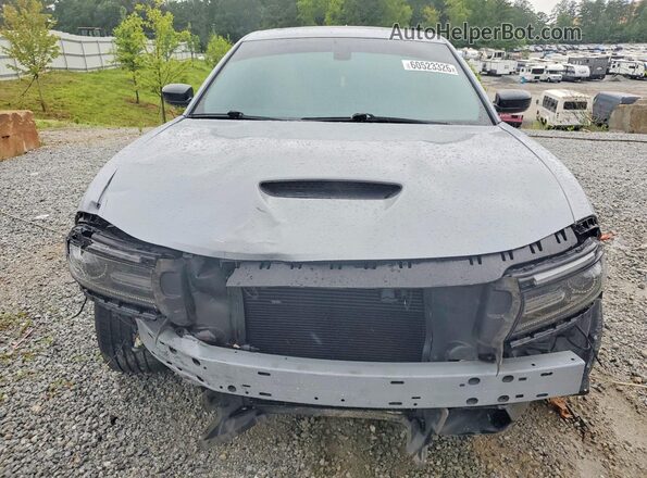 2C3CDXCT2MH674835 2021 DODGE CHARGER Gray წინა ხედი