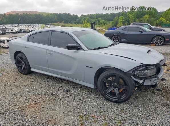2C3CDXCT2MH674835 2021 DODGE CHARGER Gray წინა მარჯვენა