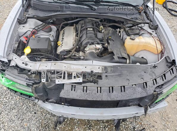 2C3CDXCT2MH674835 2021 DODGE CHARGER Gray უკანა სალონის ხედი