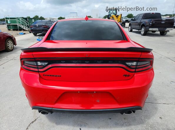 2C3CDXCT2PH616146 2023 DODGE CHARGER Red Widok z tyłu