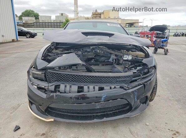 2C3CDXCT2PH683104 2023 DODGE CHARGER Black წინა ხედი
