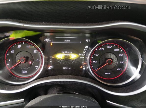 2C3CDXCT3HH558923 2017 DODGE CHARGER Black Вид задніх сидінь