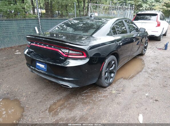 2C3CDXCT3HH558923 2017 DODGE CHARGER Black Задня права чверть